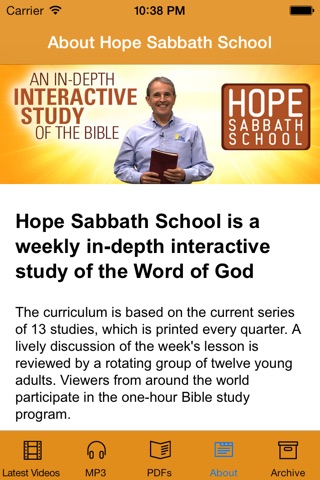 Hope Sabbath School screenshot 2