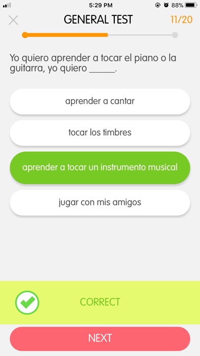 Ejercicios Gramática Español screenshot 2