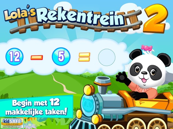 Lola's Rekentrein 2 iPad app afbeelding 1