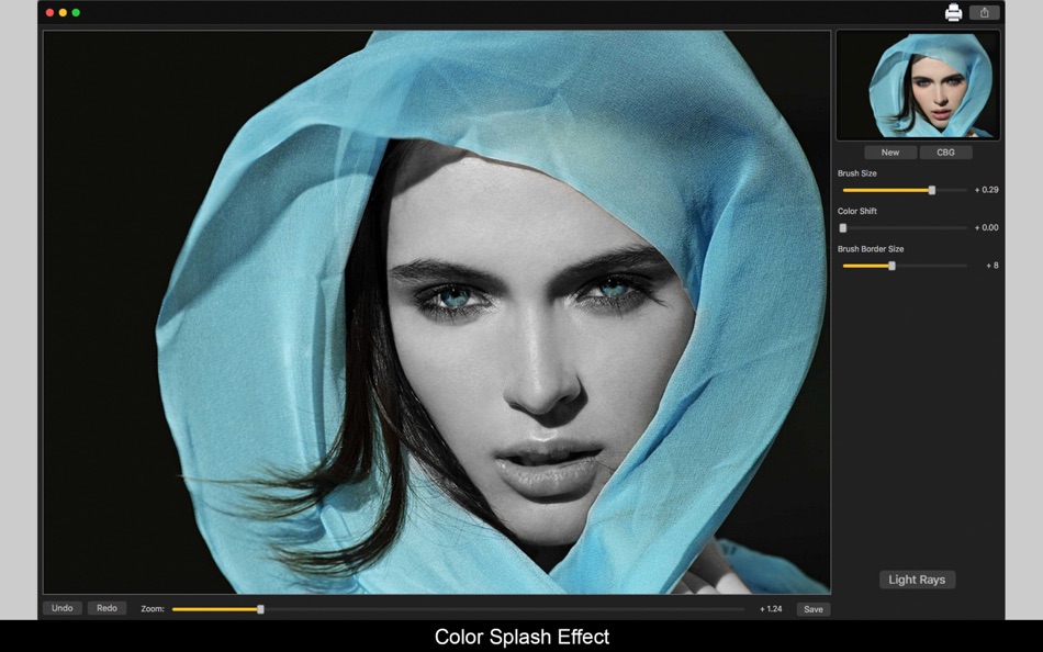 #2. Color Splash - Image Editor (macOS) بواسطة: BraveCloud