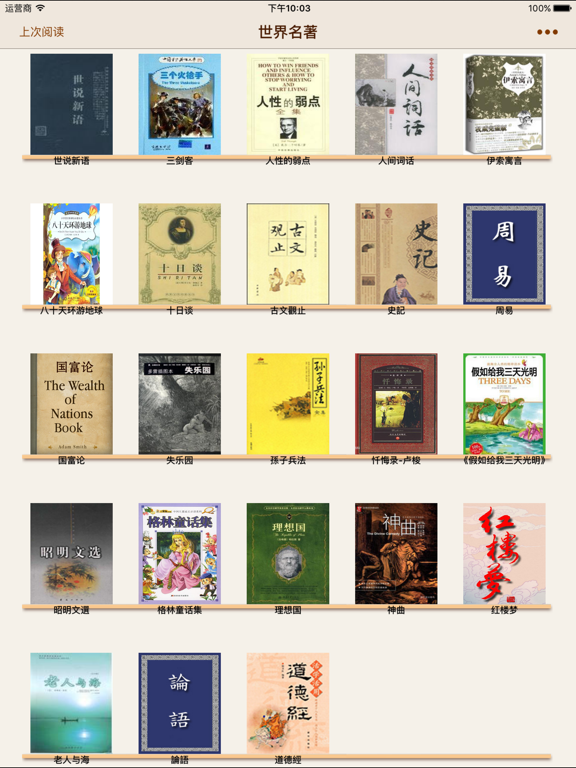 Screenshot #4 pour 世界名著-经典合集