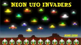 Game screenshot Neon UFO Invaders from Space mod apk