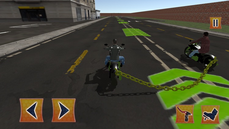 Crazy Chained Bike Stunts Race screenshot-3
