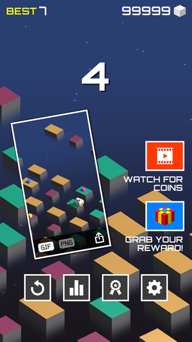 Cube Sky Hop screenshot 4