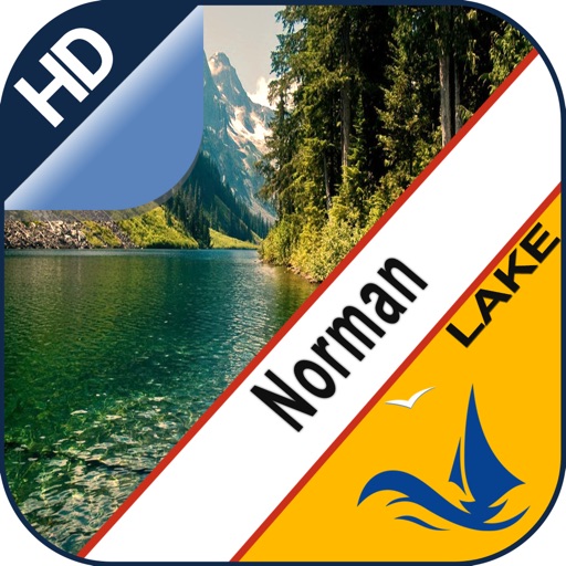Lake Norman gps offline nautical charts