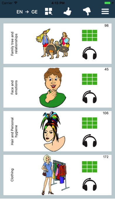 german vocabulary builder 10 IOS -
