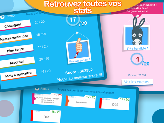 Le BLED Exos Collège iPad screenshot