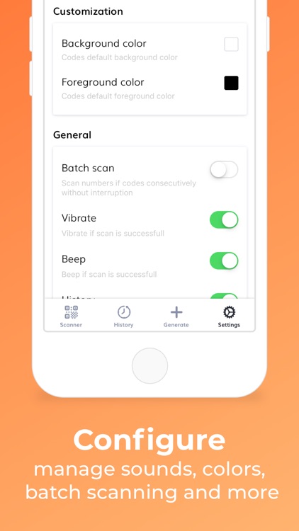 QR Code Reader + Generator screenshot-5