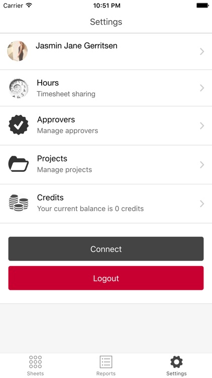Hours - Timesheet Sharing