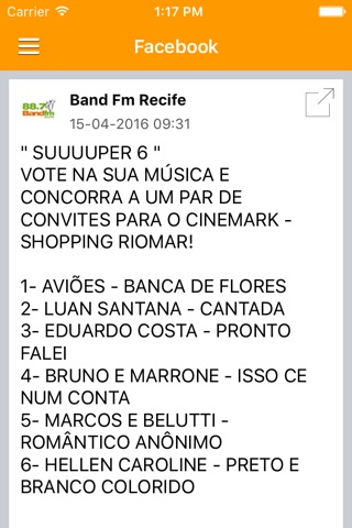 Music FM Recife screenshot 2