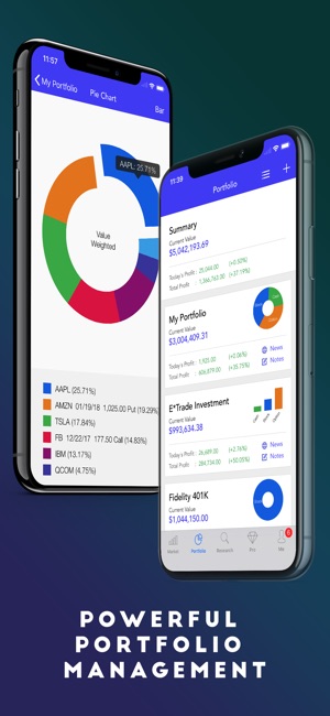 Stock options app