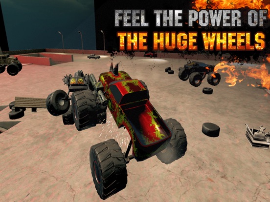 Screenshot #5 pour Monster Trucks Fighting 3D