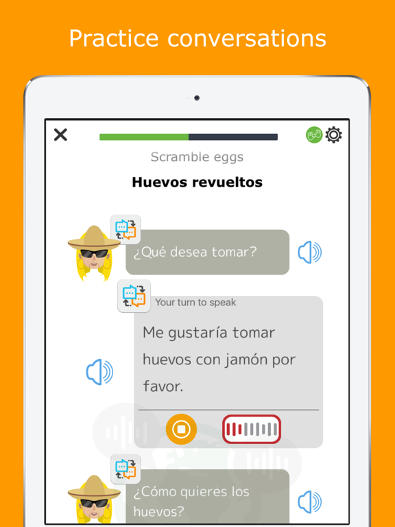 Screenshot #4 pour Speakit: Apprendre l'Espagnol