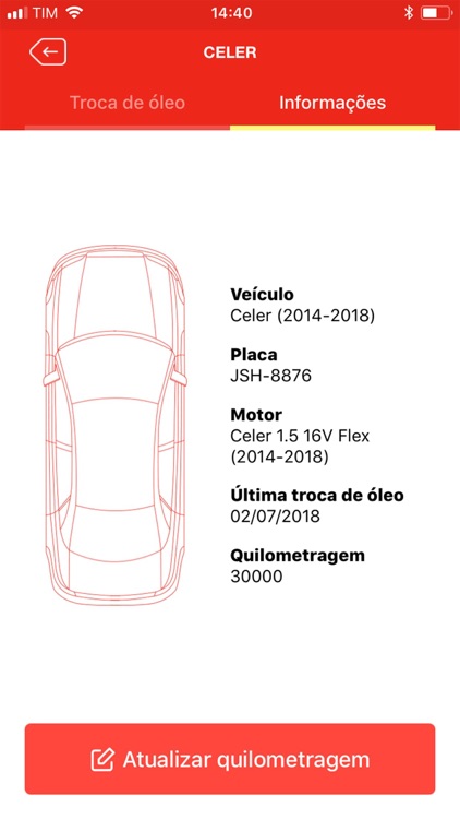 Troca de óleo Havoline