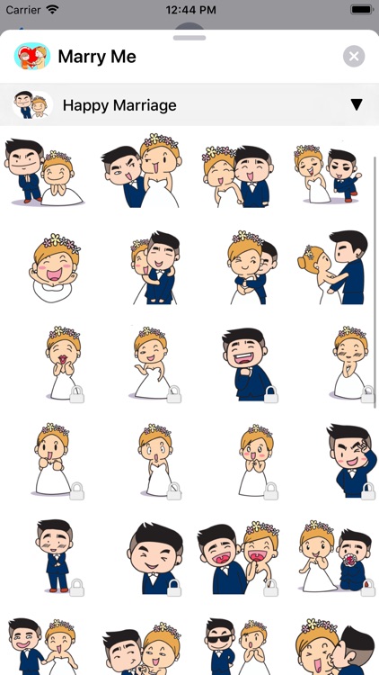 Marry Me Sticker screenshot-7
