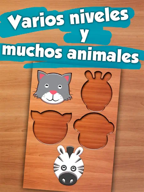Rompecabezas de animales – Puzzle de madera