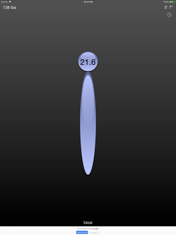 Screenshot #4 pour Simple BMI Calculator