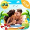 Enjoy the summer creating happy and fun photos, you can choose the frame that best suits your photo, a photo with his family, or children playing on the beach