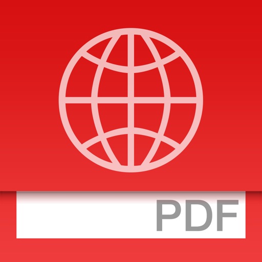 Webpage to PDF for Safari extension Icon