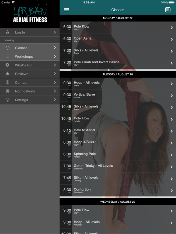 Screenshot #5 pour Urban Aerial Fitness