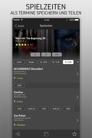 Kinofinder - Dein Kinoprogramm screenshot 3