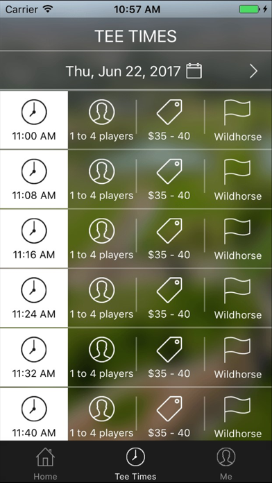 Screenshot #3 pour Wildhorse Golf Club Tee Times