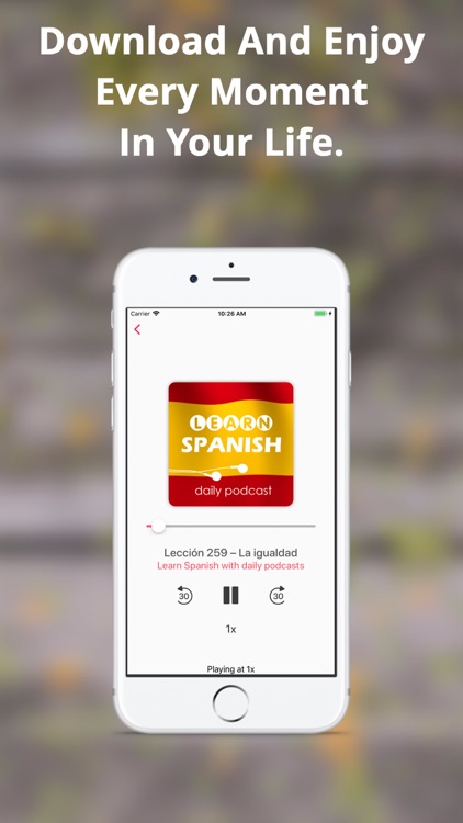 Learn Spanish-Learn by Podcast screenshot-4