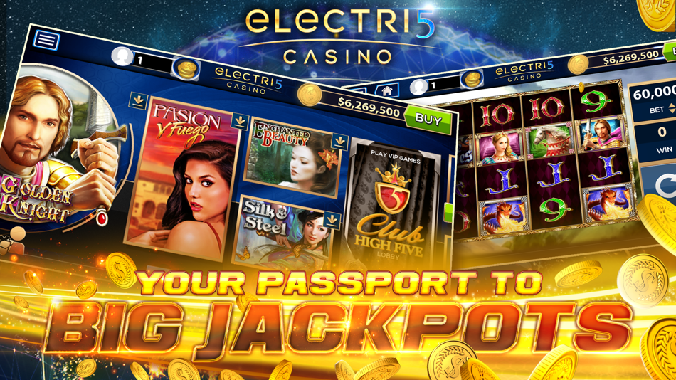 Electri5 Casino Slots! - 2.5.7 - (iOS)