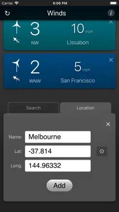 Winds App iPhone image 3