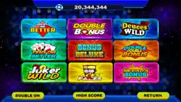 video poker - casino style iphone screenshot 2