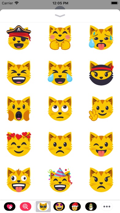 Cat Themed Emoji: by EmojiOne screenshot 2