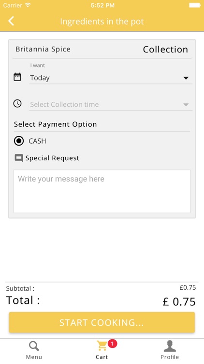 Britannia Spice Takeaway screenshot-4