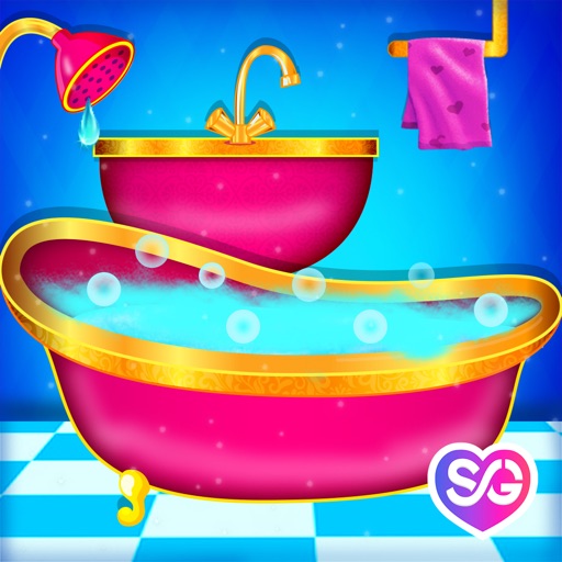 Princess Bathroom Decor Icon