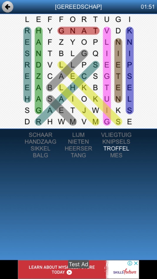 Woordzoeker - Nederlands - 1.1.0 - (iOS)