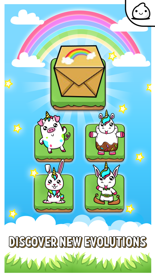 #2. Merge Unicorn - Idle Evolution (iOS) By: Evolution Games GmbH