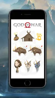 god of war stickers iphone screenshot 3