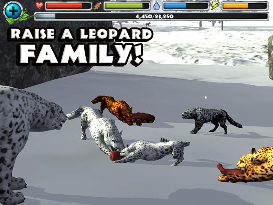 Игра Snow Leopard Simulator