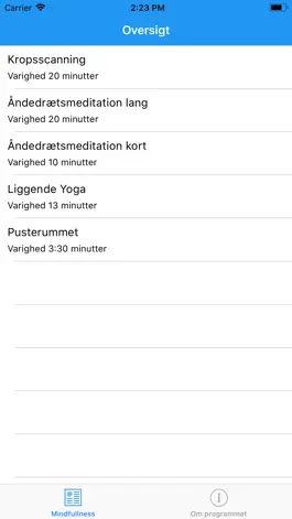 Game screenshot Mindfulness for alle apk