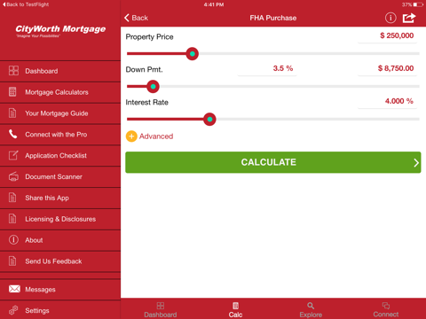 CityWorth Mortgage screenshot 2