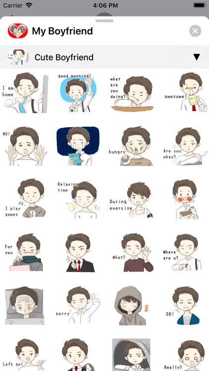 My Boyfriend Stickers screenshot-5