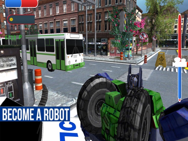 Become Robo Police, game for IOS