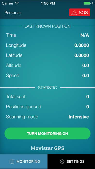 Screenshot #1 pour Movistar GPS Personas
