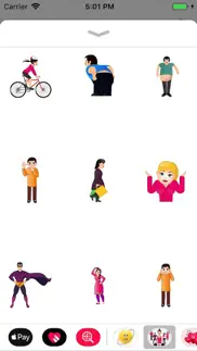 people moji -funny expressions iphone screenshot 1