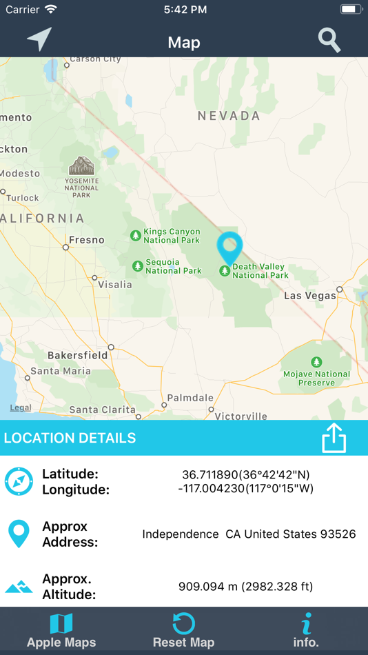 #5. Find My Location details (iOS) Podle: p swagath