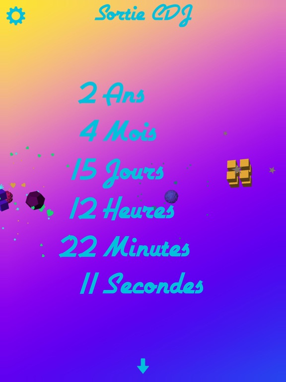 Screenshot #5 pour CDj : Compteur De Jours Lite