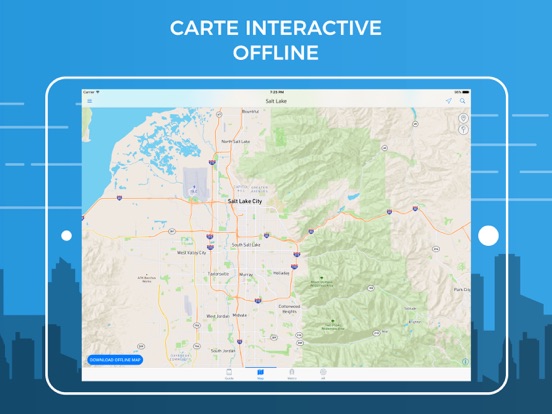 Screenshot #6 pour Lac salé Guide Voyage avec Offline Maps