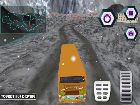Screenshot #3 for Bus Driving - Snow Hill