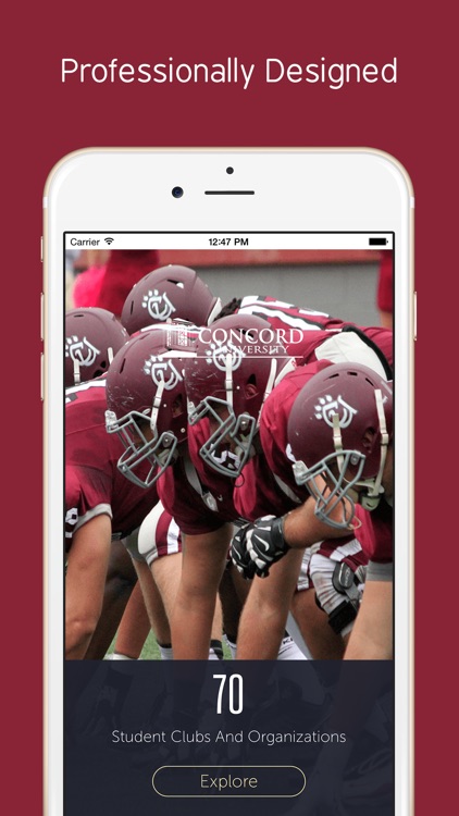 Concord University - Prospective Students App