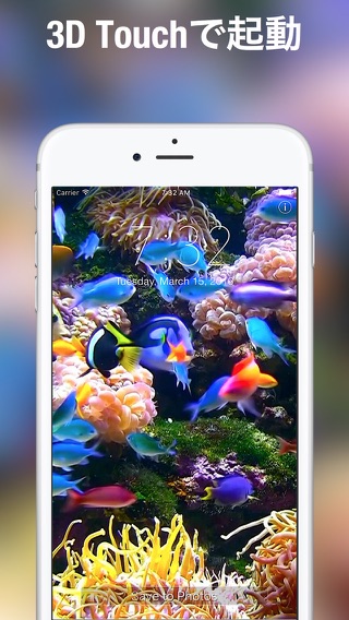 ロック画面用の水族館ライブ壁紙 +のおすすめ画像3