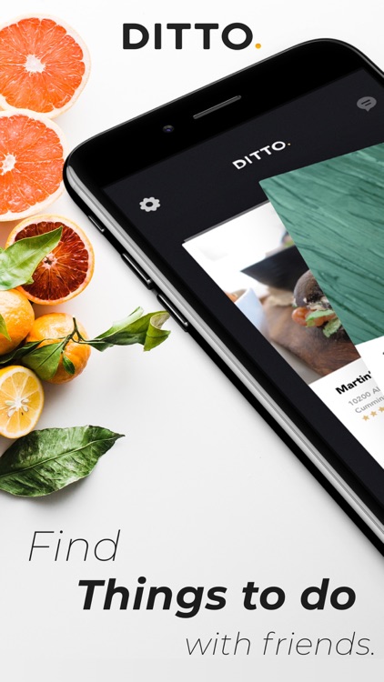 Ditto: Find Things To Do